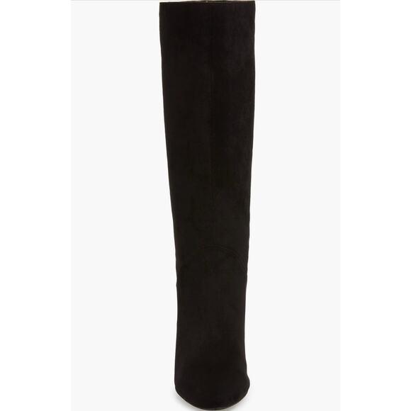 Jeffery Campbell Candle Black Suede Boot - Picture 4 of 7